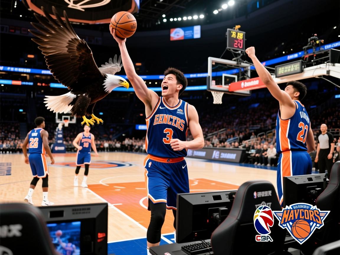 老鹰队大胜尼克斯队,杨则基出色发挥带领球队晋级 第2张